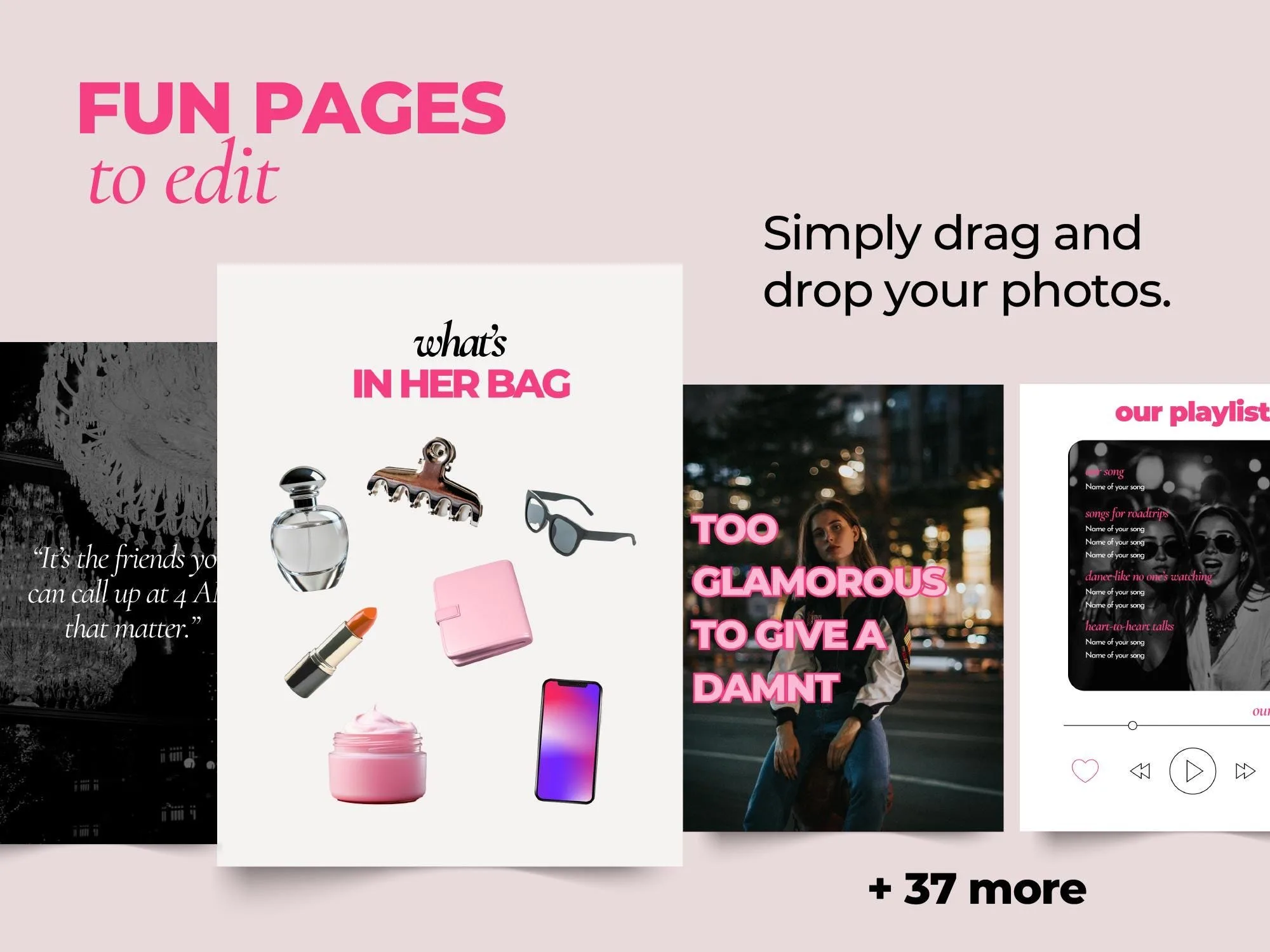 Best Friend Birthday Magazine Template – 40+ Pages – preview 3