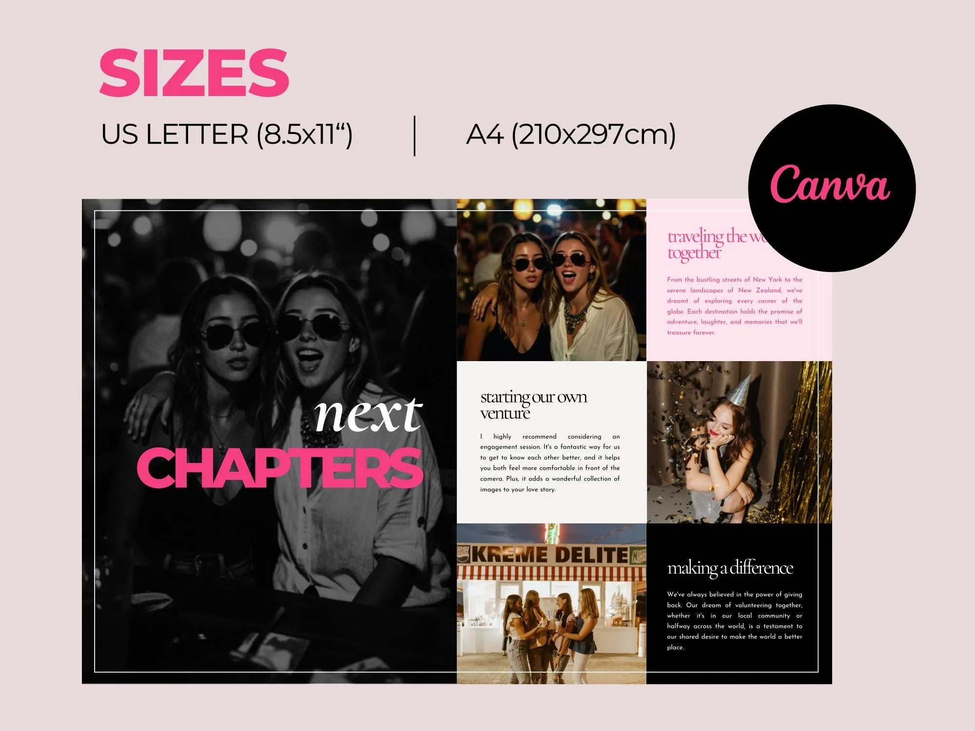 Best Friend Birthday Magazine Template – 40+ Pages – preview 6