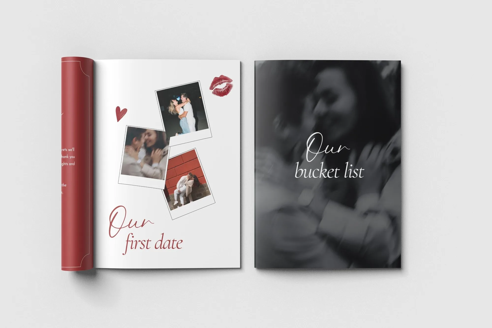 Couple's Magazine Template – Personalized Love Story Gift – preview 5