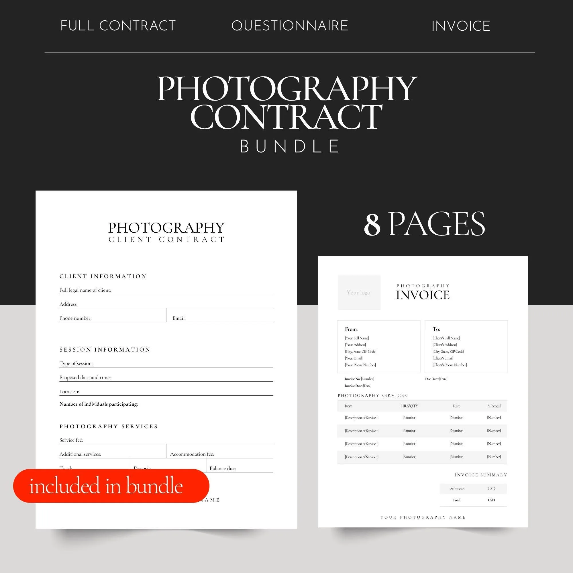 Dusty Blue Wedding Photography Bundle – preview 4