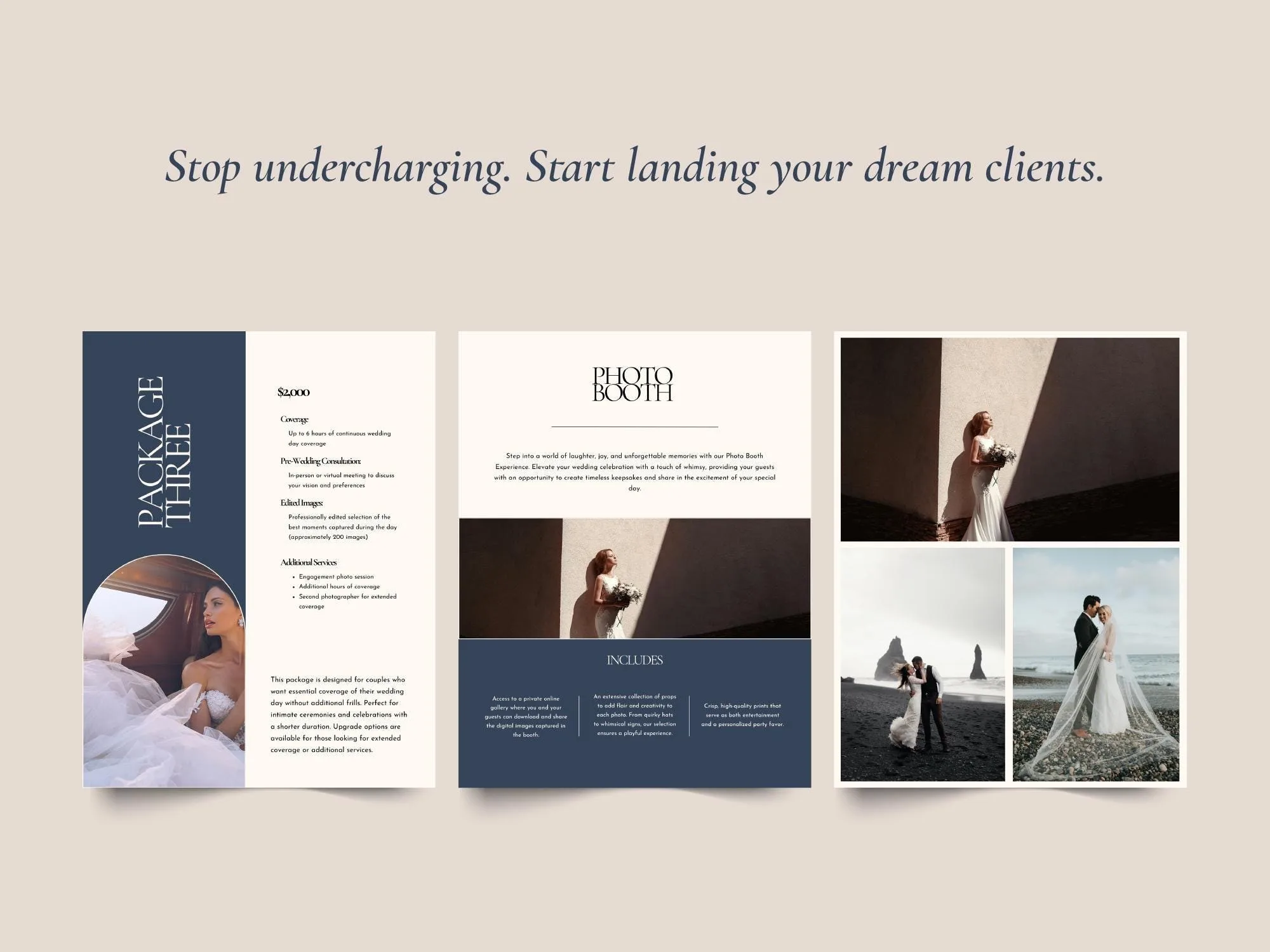 Dusty Blue Wedding Photography Bundle – preview 8