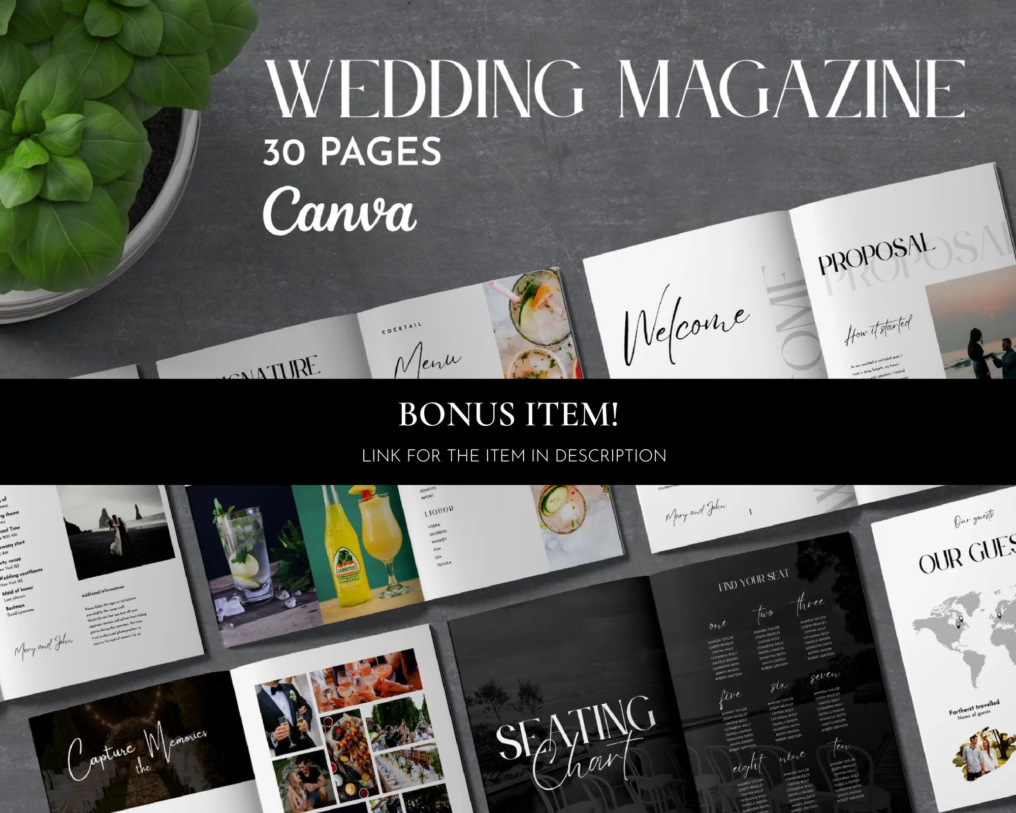 Digital Wedding Planner for Goodnotes – 300+ Pages – preview 6