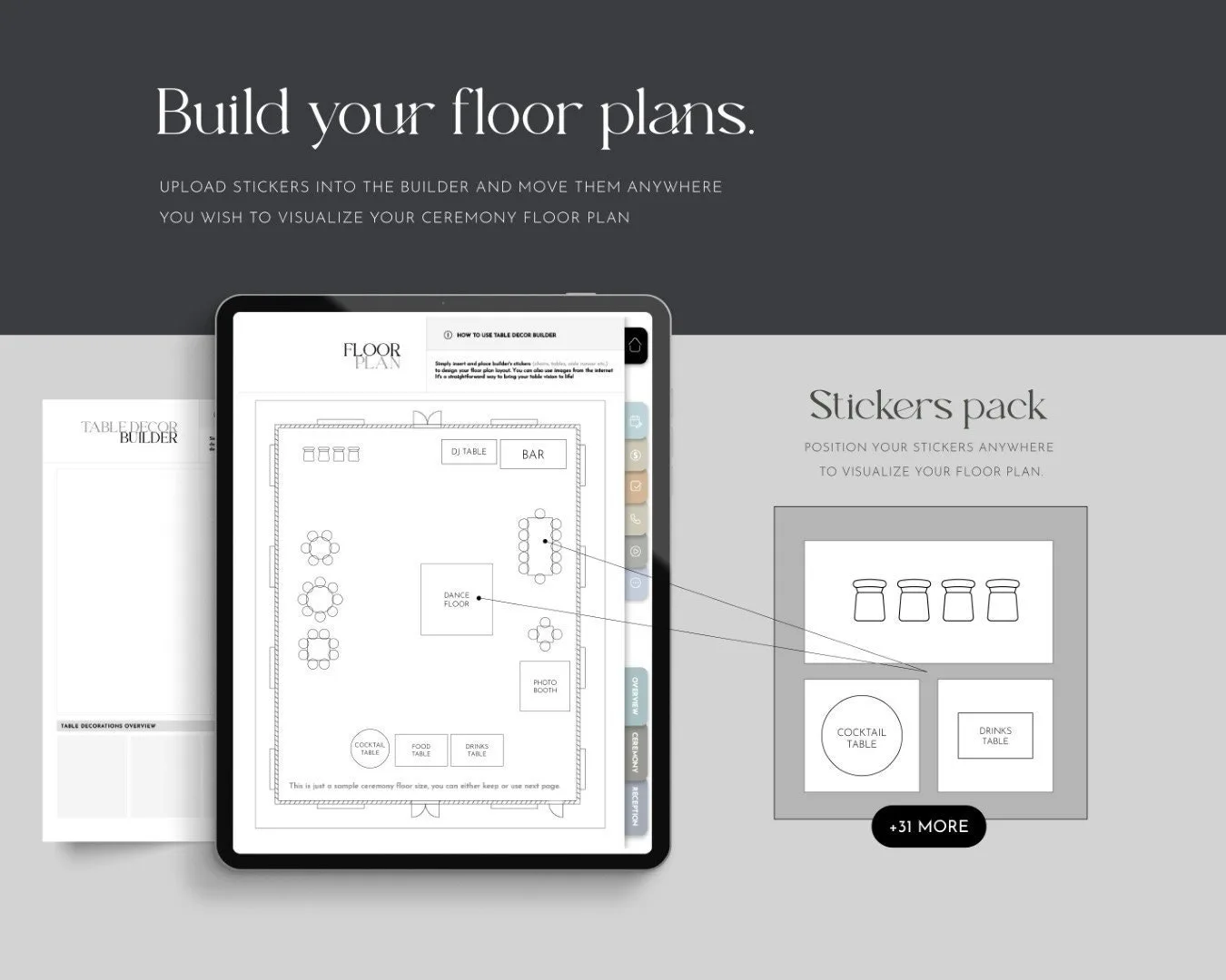 Digital Wedding Planner for Goodnotes – 300+ Pages – preview 7