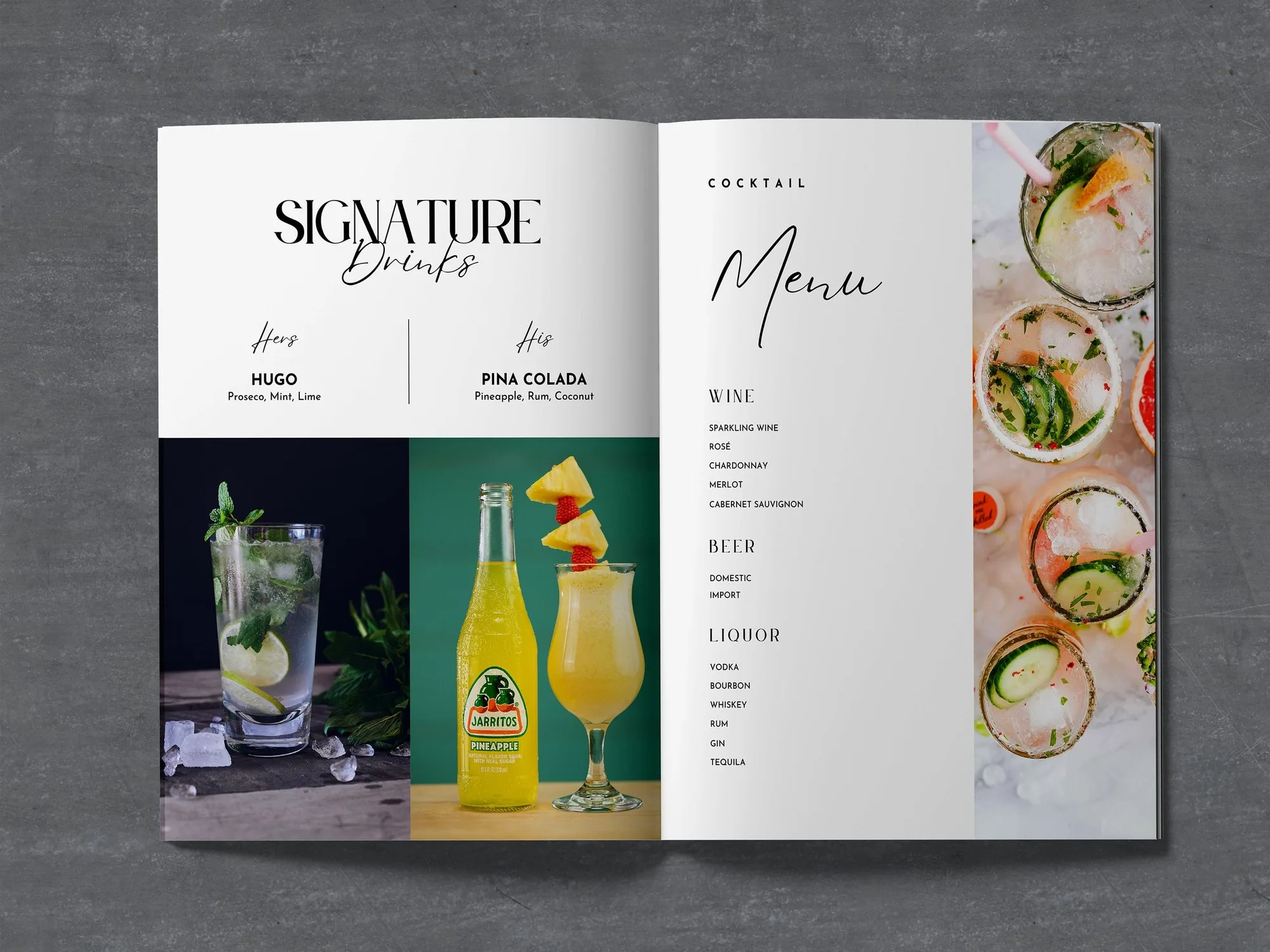 Wedding Magazine Template – Love Story Keepsake – preview 2