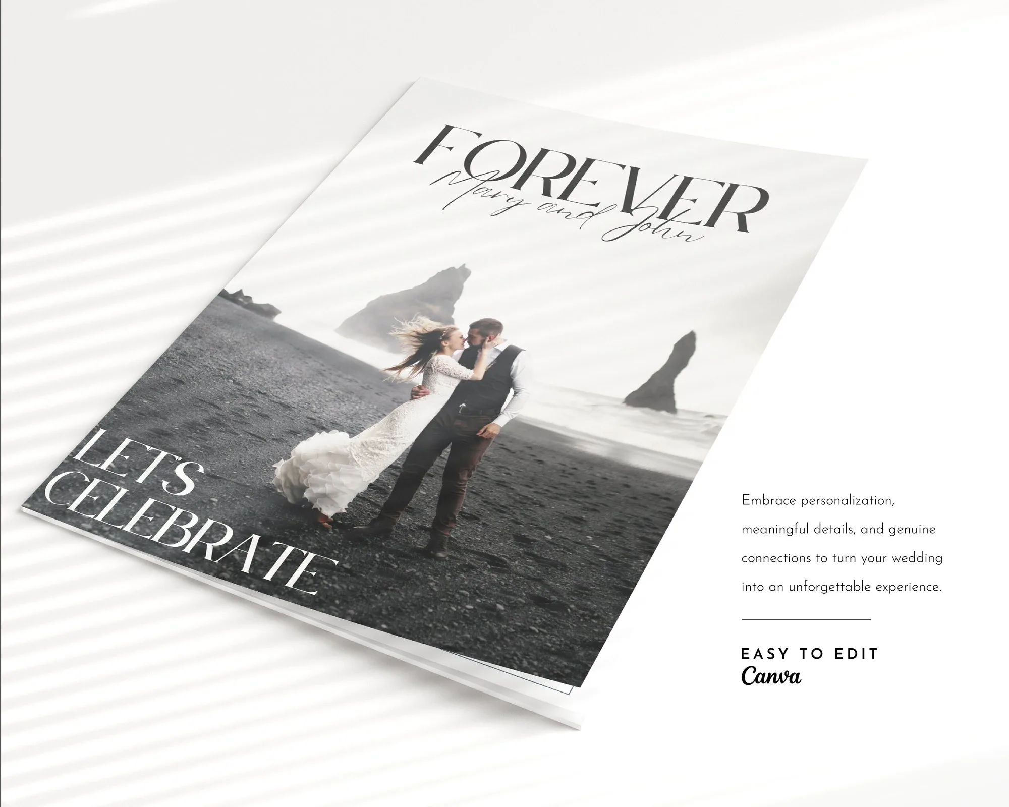 Wedding Magazine Template – Love Story Keepsake – preview 5