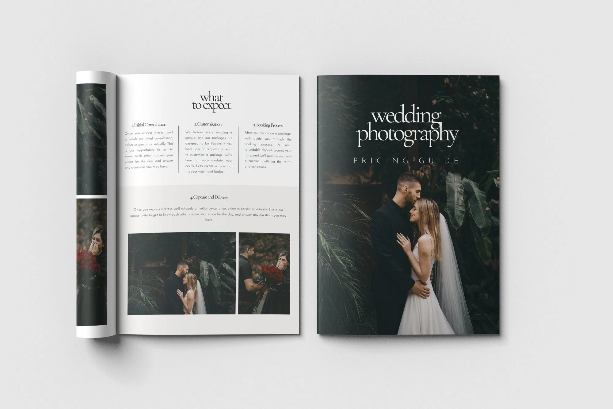 Wedding Photography Pricing Guide Template – 30 Pages – preview 3
