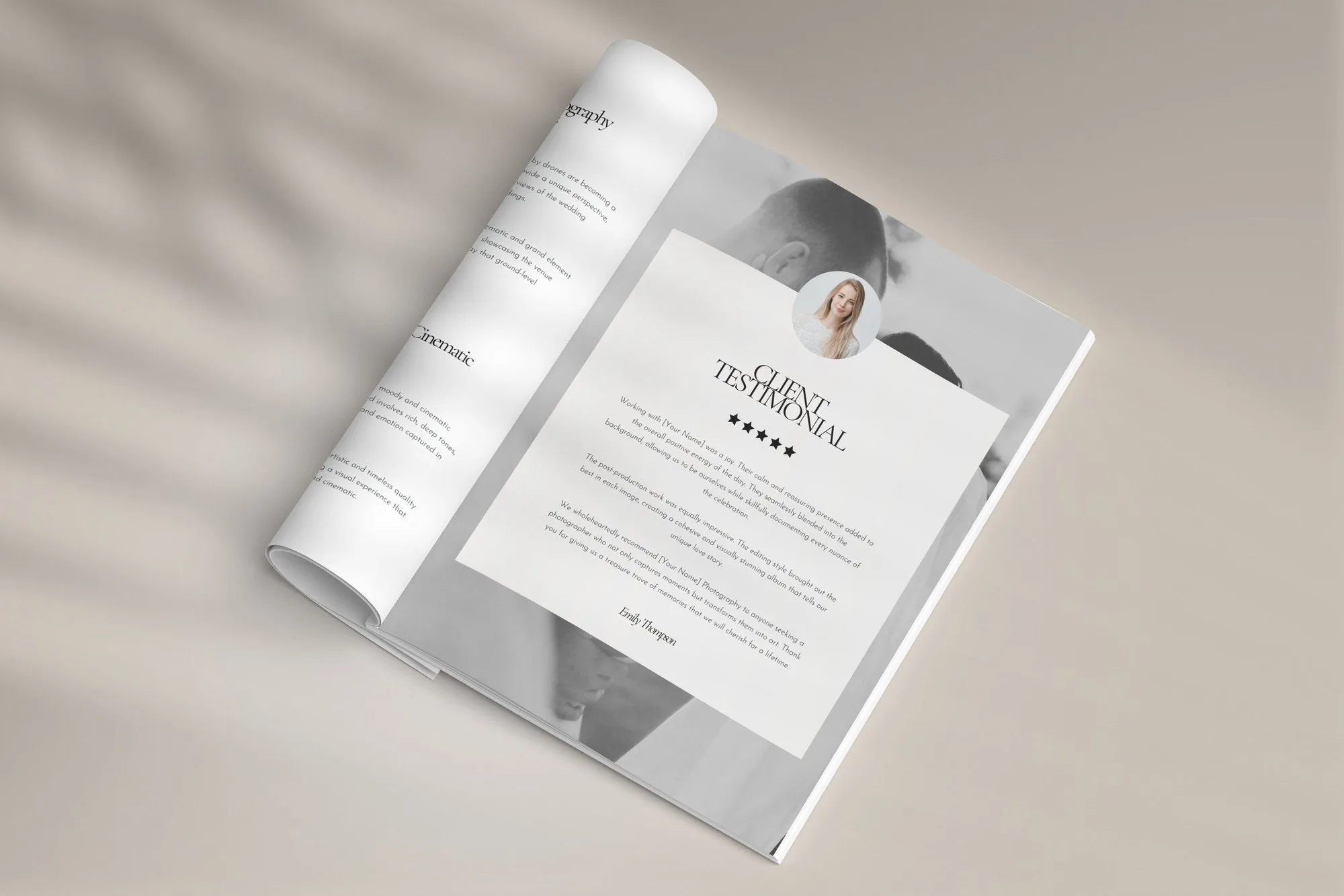 Wedding Photography Pricing Guide Template – 30 Pages – preview 8